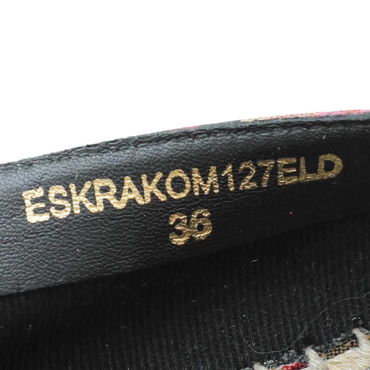 Burberry Multicolor Logo Print Espadrille 36