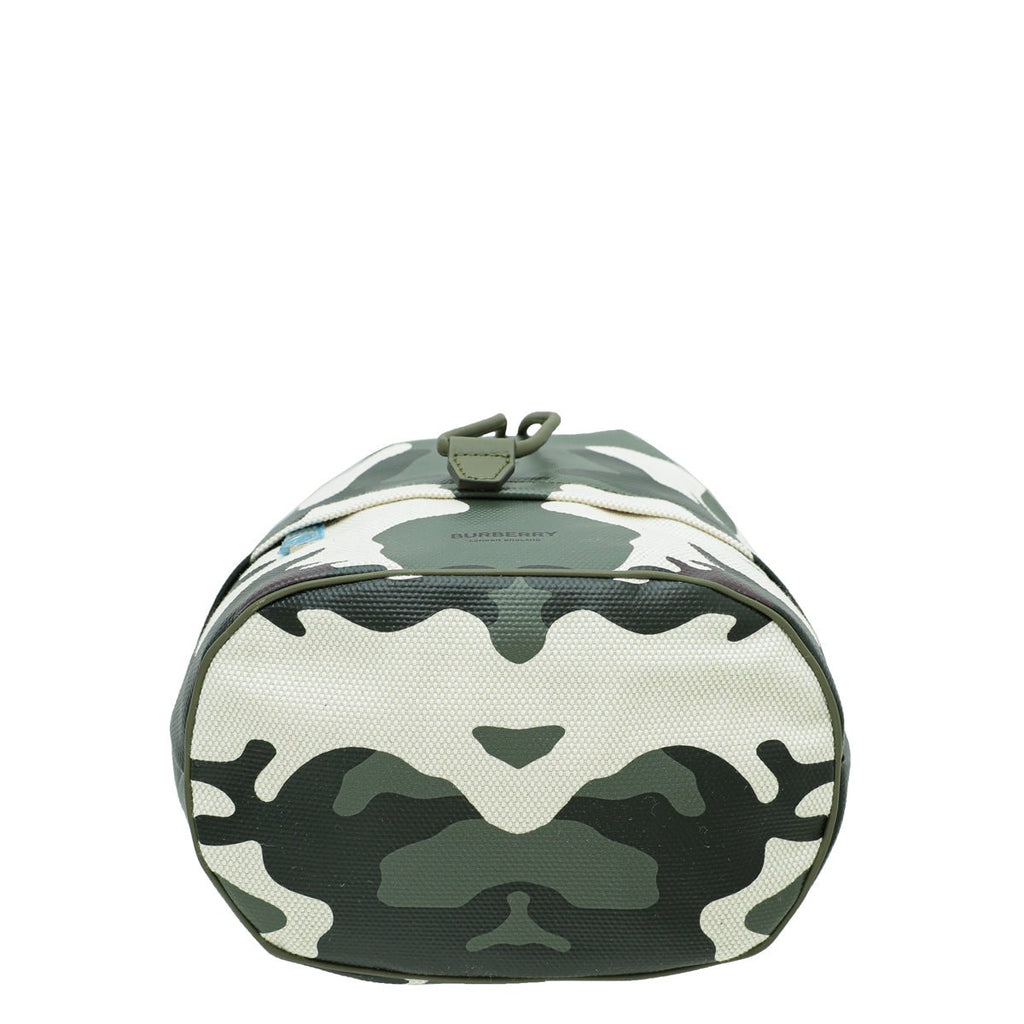 Burberry Multicolor Phoebe Camouflage Pouch