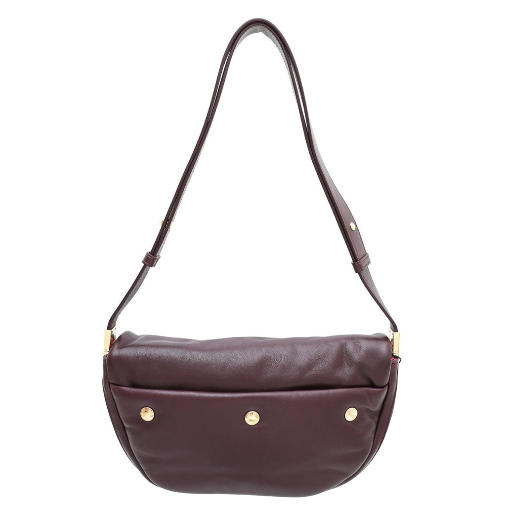 Burberry Oak Brown Soft Olympia Small Bag