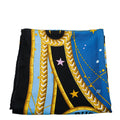 Burberry Oceanic Blue Astrological Square Silk Scarf