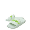 Burberry Pistachio Logo Slide Pool Sandal 39