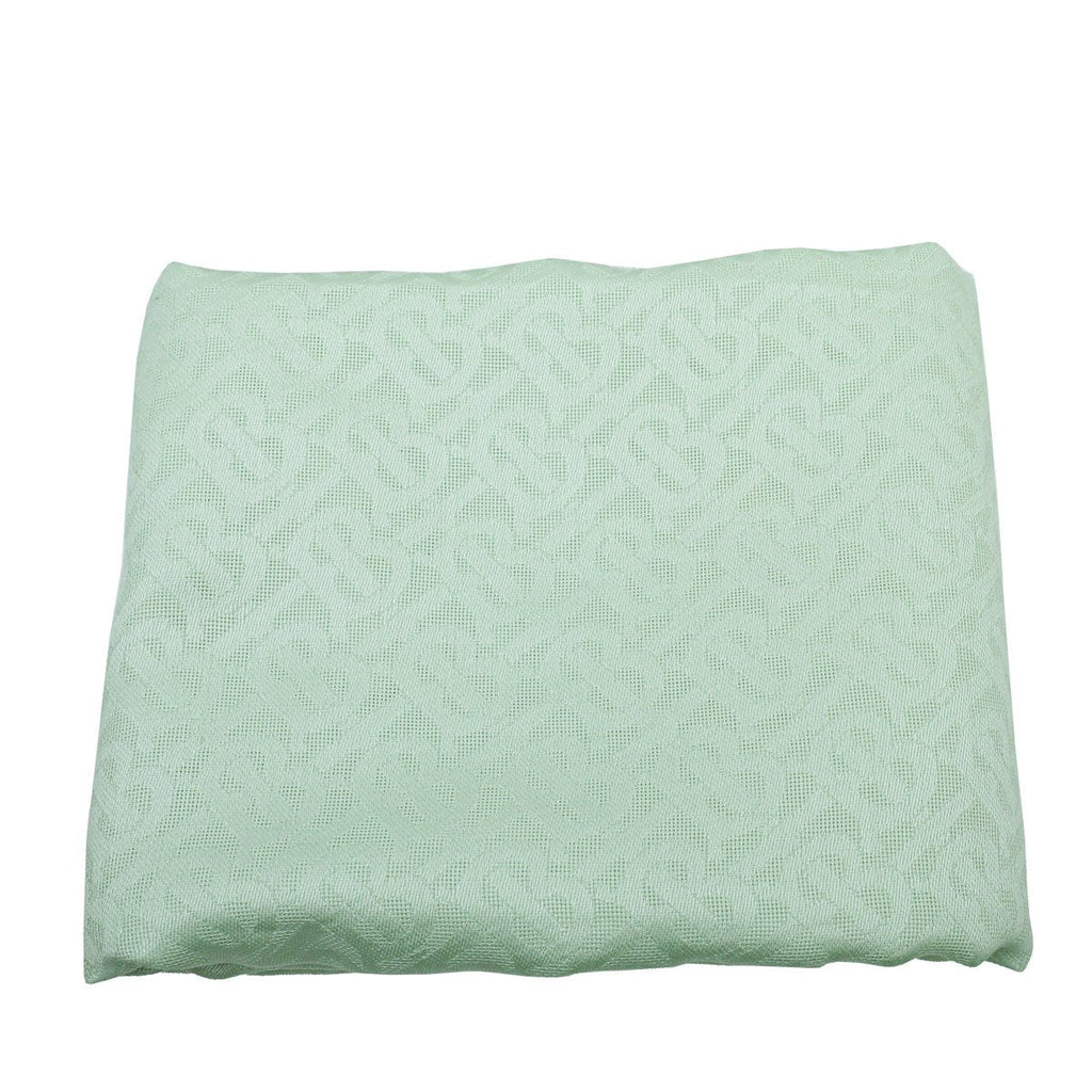 Burberry Pistachio TB Logo Print Scarf