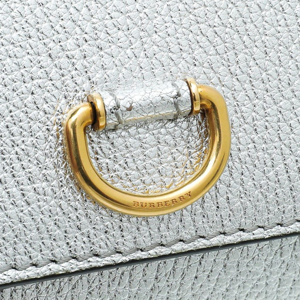 Burberry Silver D Ring Small Wallet