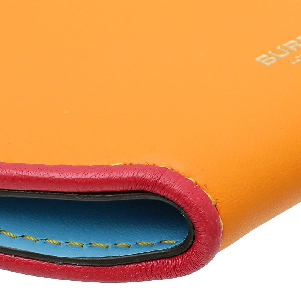 Burberry Tricolor Olympia Fold Zip Wallet
