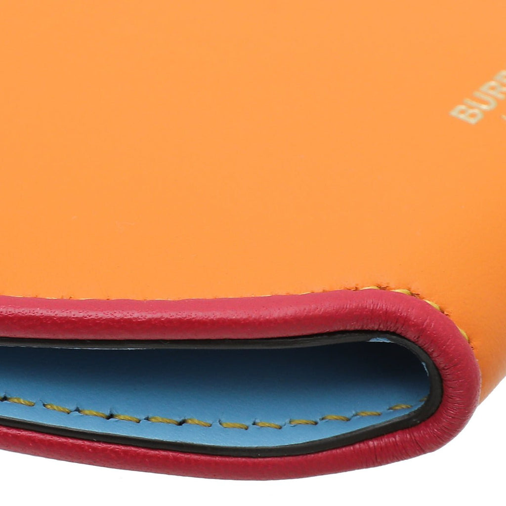 Burberry Tricolor Olympia Fold Zip Wallet