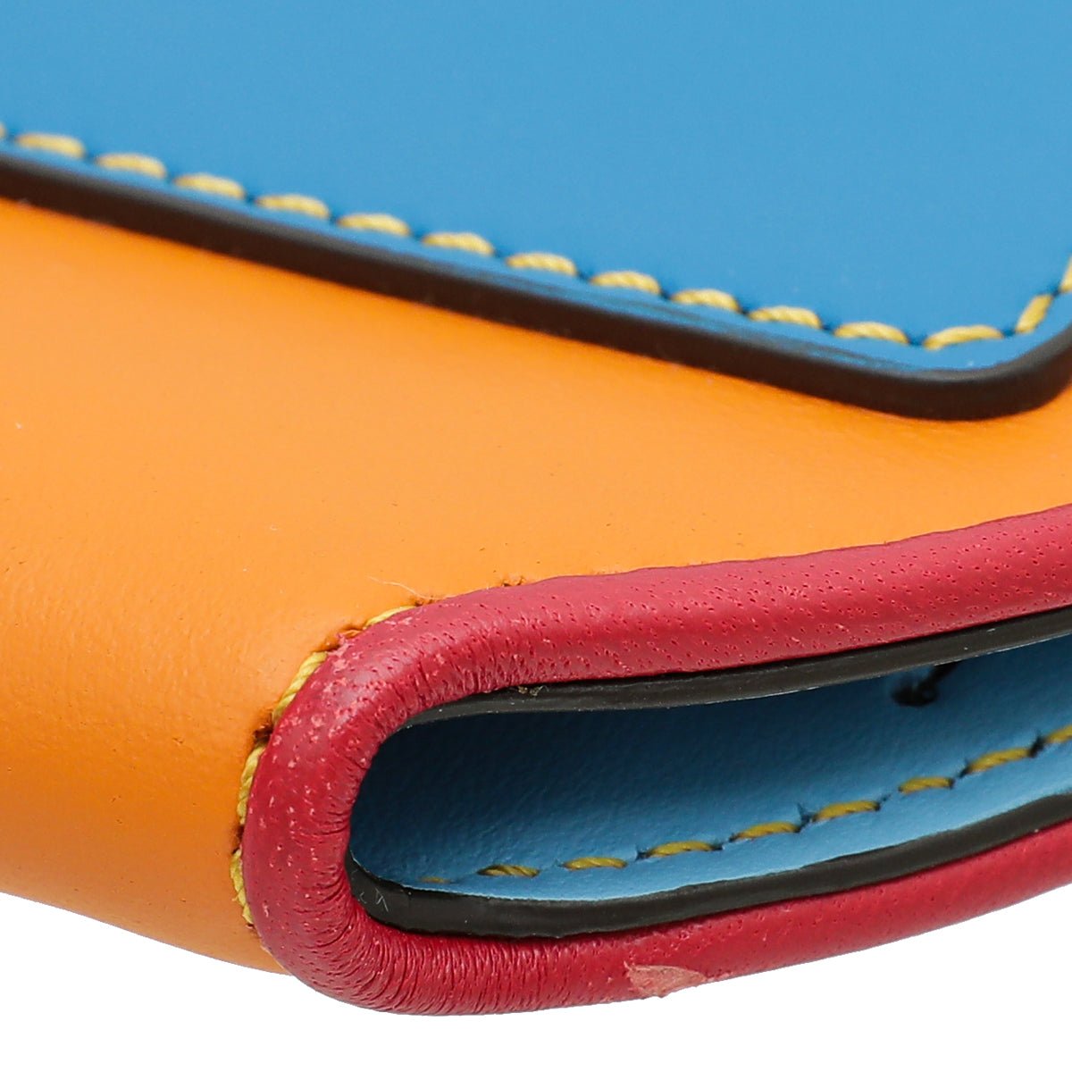 Burberry Tricolor Olympia Fold Zip Wallet