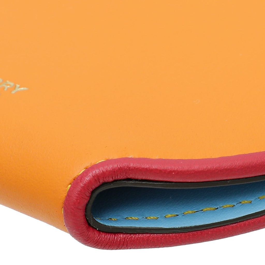 Burberry Tricolor Olympia Fold Zip Wallet