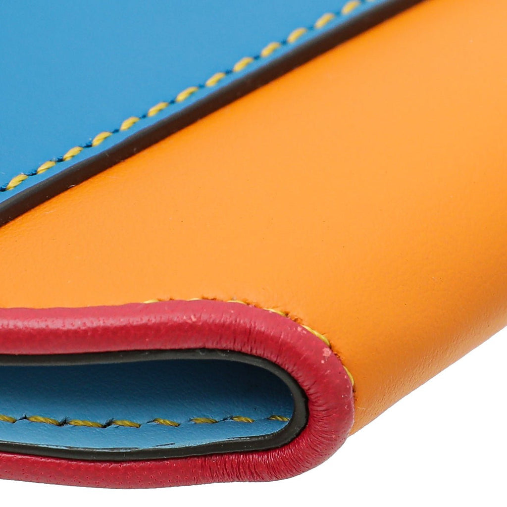 Burberry Tricolor Olympia Fold Zip Wallet