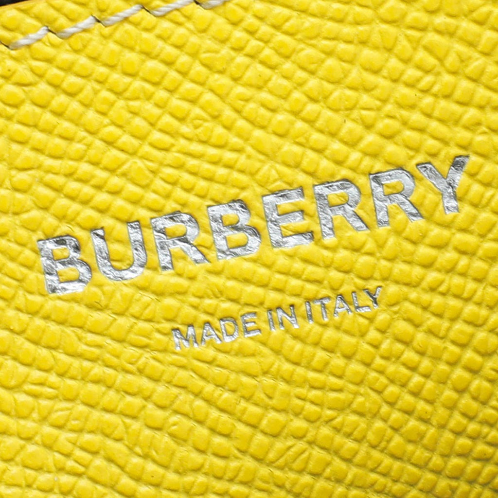 Burberry Yellow TB Logo Teddy Belt Bag