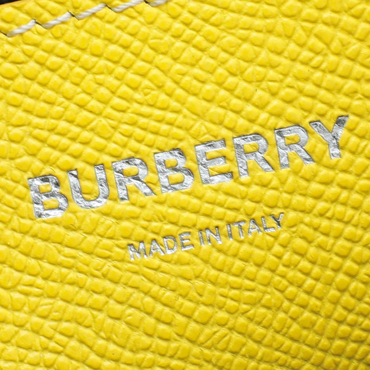 Burberry Yellow TB Logo Teddy Belt Bag