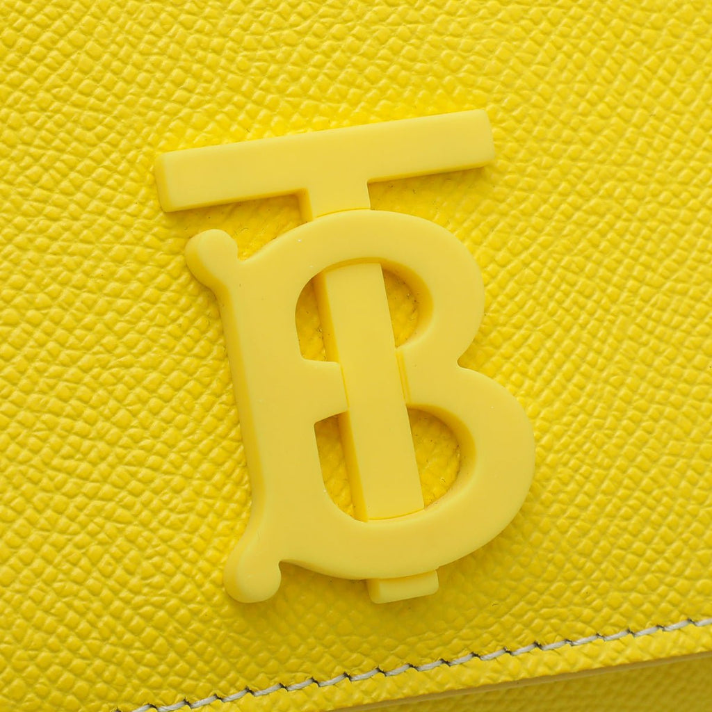 Burberry Yellow TB Logo Teddy Belt Bag