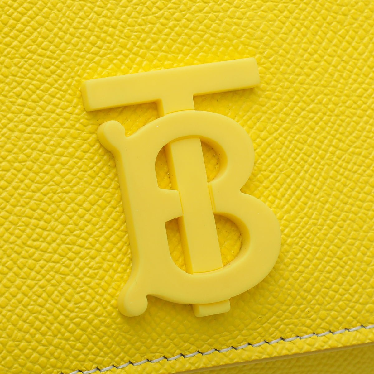 Burberry Yellow TB Logo Teddy Belt Bag
