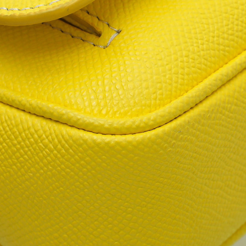 Burberry Yellow TB Logo Teddy Belt Bag