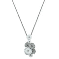 Bvlgari 18K White Gold Diamond Cicladi Necklace
