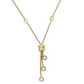 Bvlgari 18K Yellow Gold B.Zero 1 Station Necklace