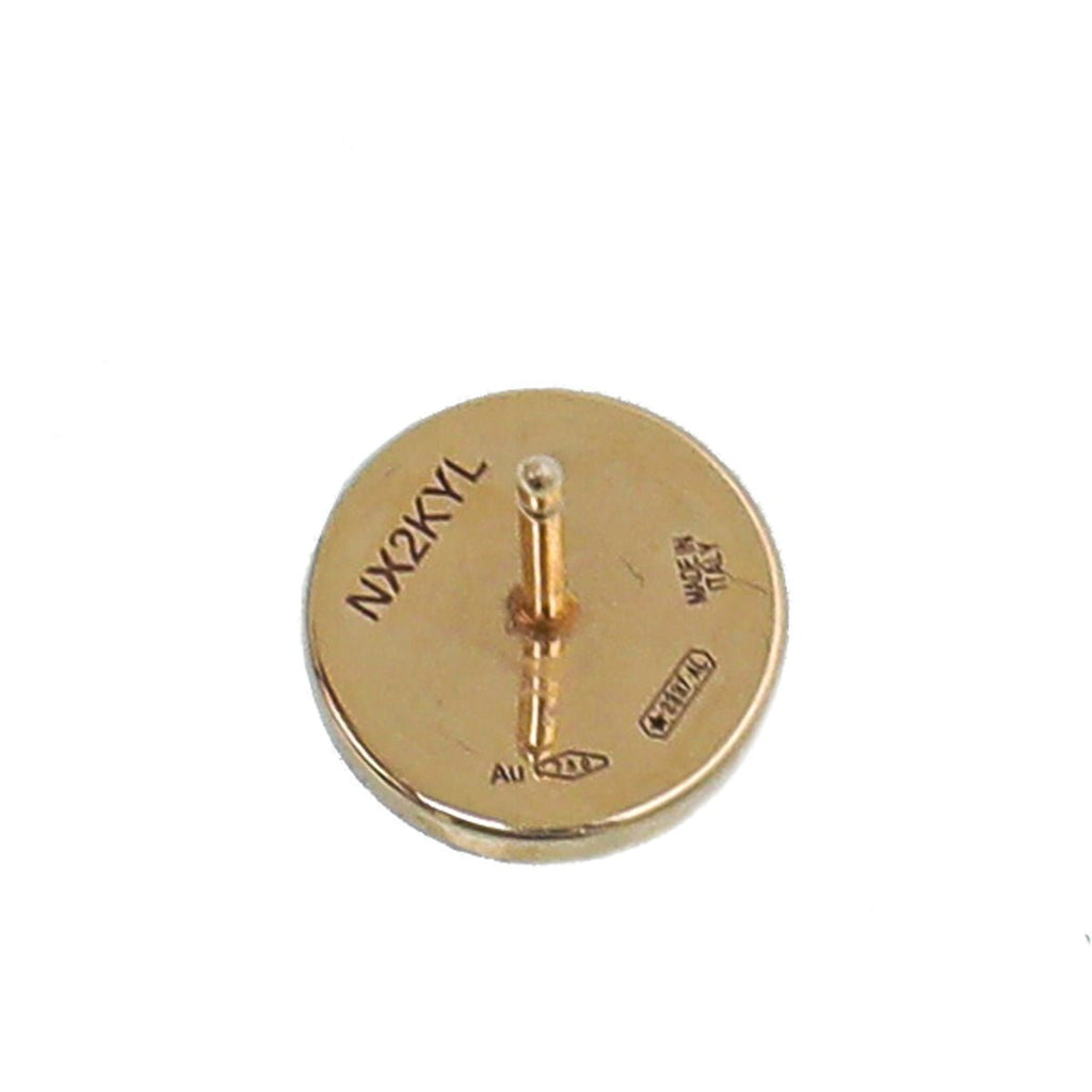 Bvlgari 18K Yellow Gold Diamond Bvlgari Single Earring (2Pcs)