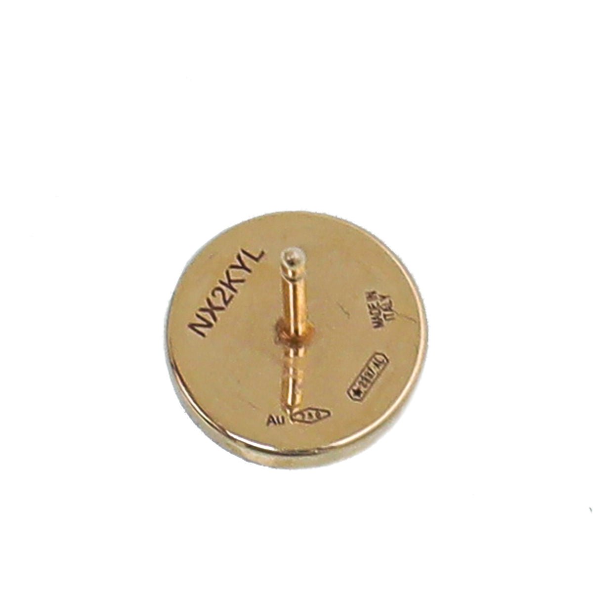Bvlgari 18K Yellow Gold Diamond Bvlgari Single Earring (2Pcs)