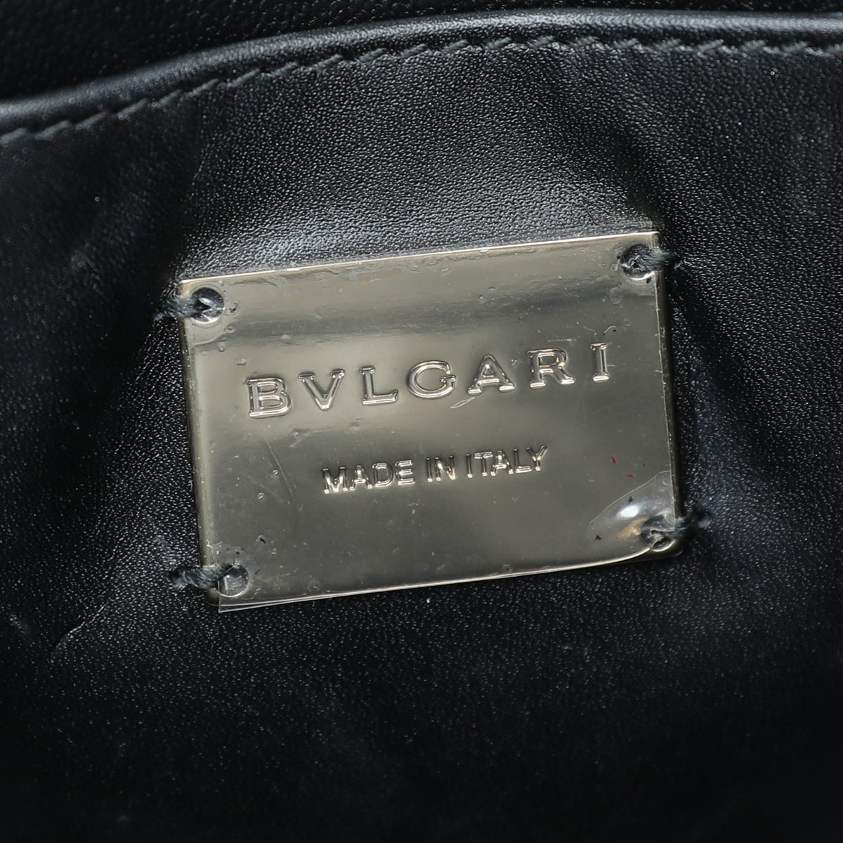 Bvlgari Bicolor Galuchat Serpenti Forever Chain Clutch