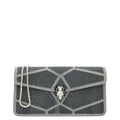 Bvlgari Bicolor Galuchat Serpenti Forever Chain Clutch