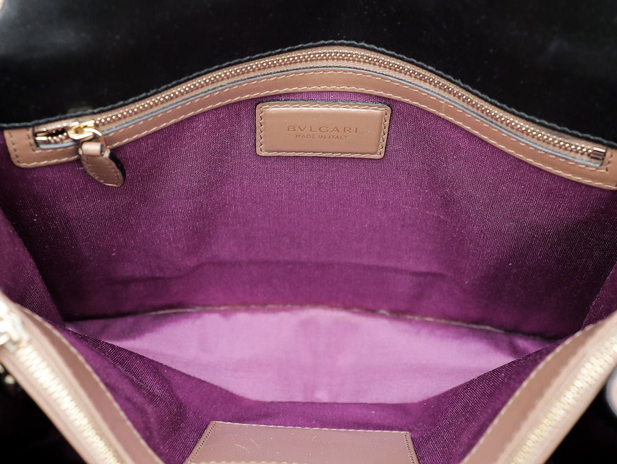 Bvlgari Bicolor Serpenti Forever Flap Chain Bag