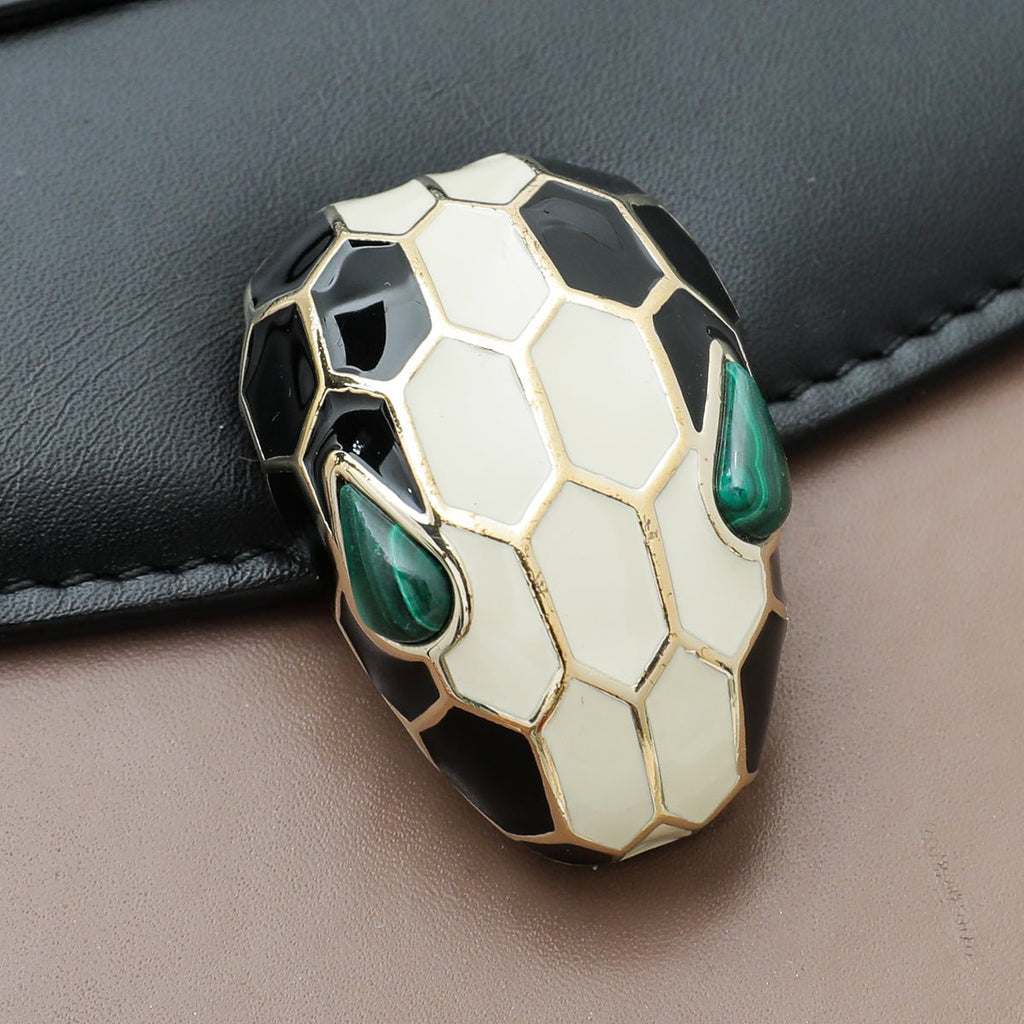 Bvlgari Bicolor Serpenti Forever Flap Chain Bag