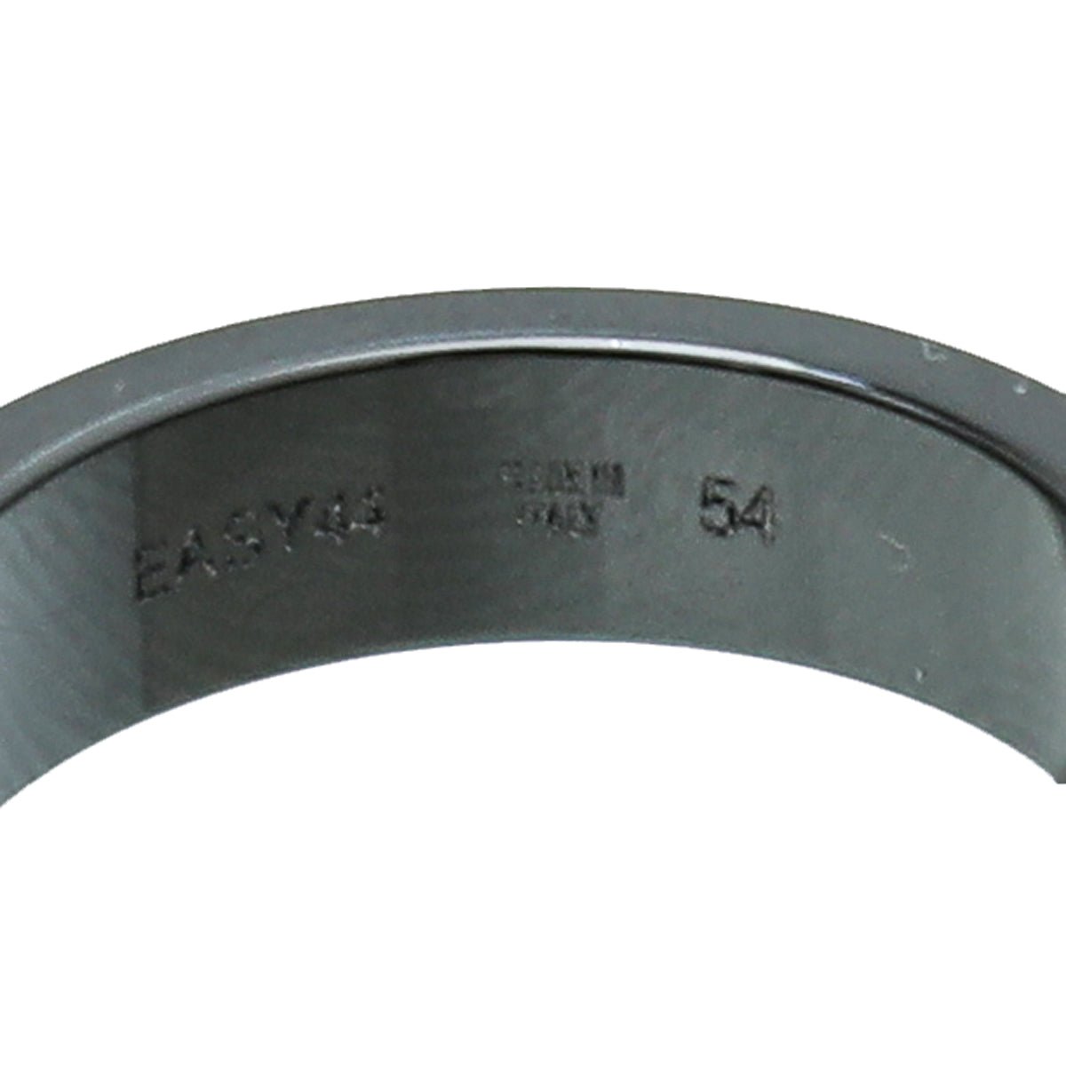 Bvlgari Black Bvlgari Ceramic w/Diamond Ring 54
