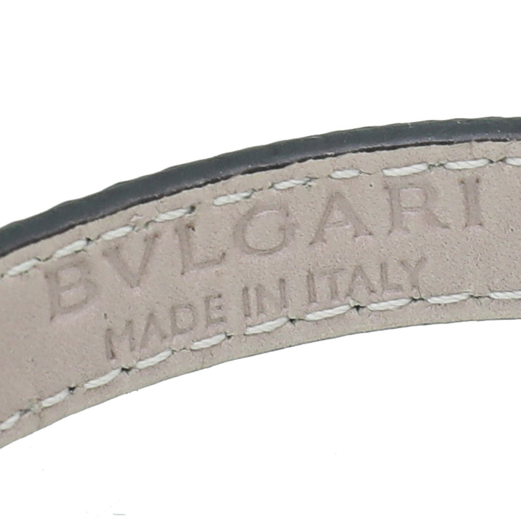 Bvlgari Black Karung Serpenti Forever Medium Bracelet
