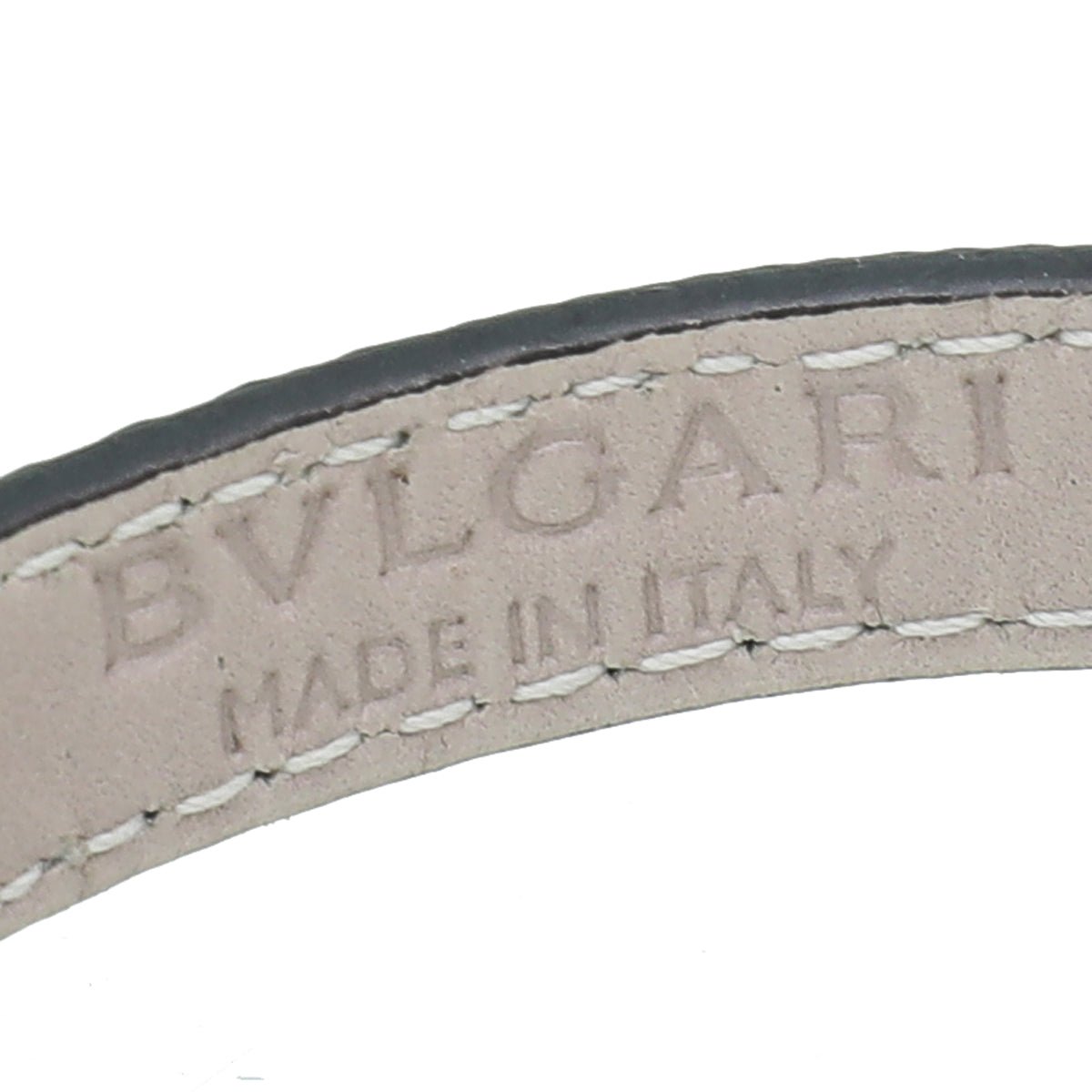 Bvlgari Black Karung Serpenti Forever Medium Bracelet