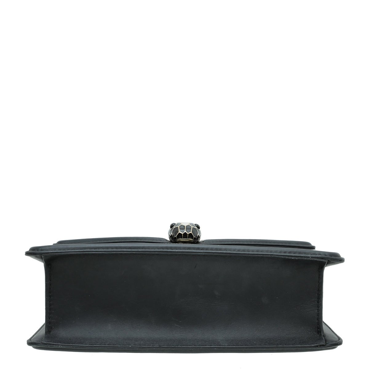 Bvlgari Black Serpenti Diamond Blast Small Flap Bag
