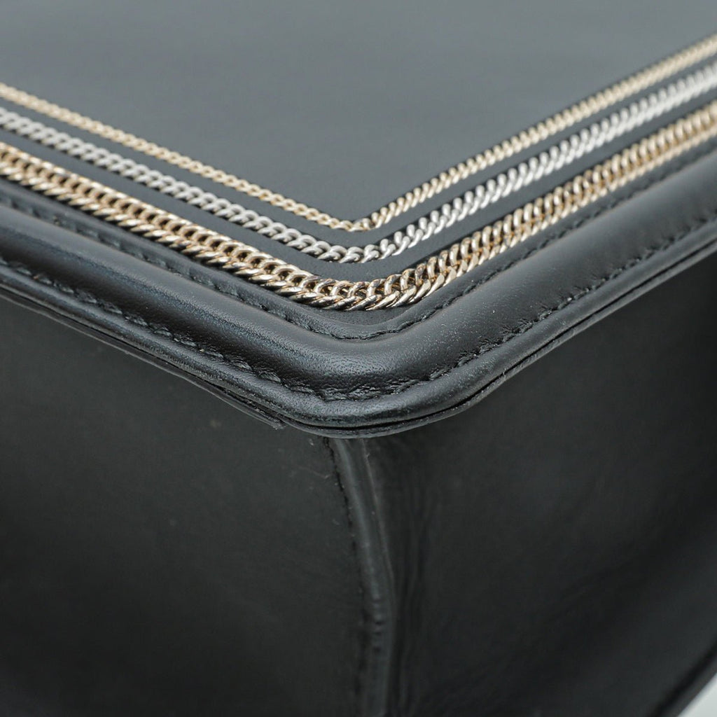 Bvlgari Black Serpenti Diamond Blast Small Flap Bag