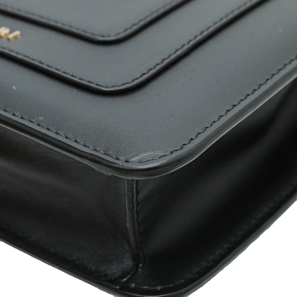Bvlgari Black Serpenti Forever Crossbody Small Bag