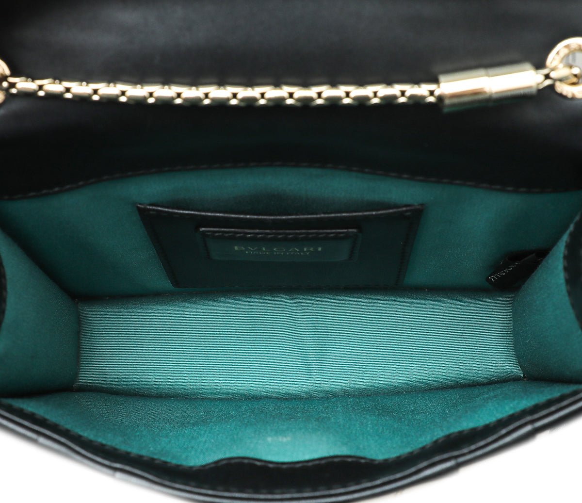 Bvlgari Black Serpenti Forever Crossbody Small Bag