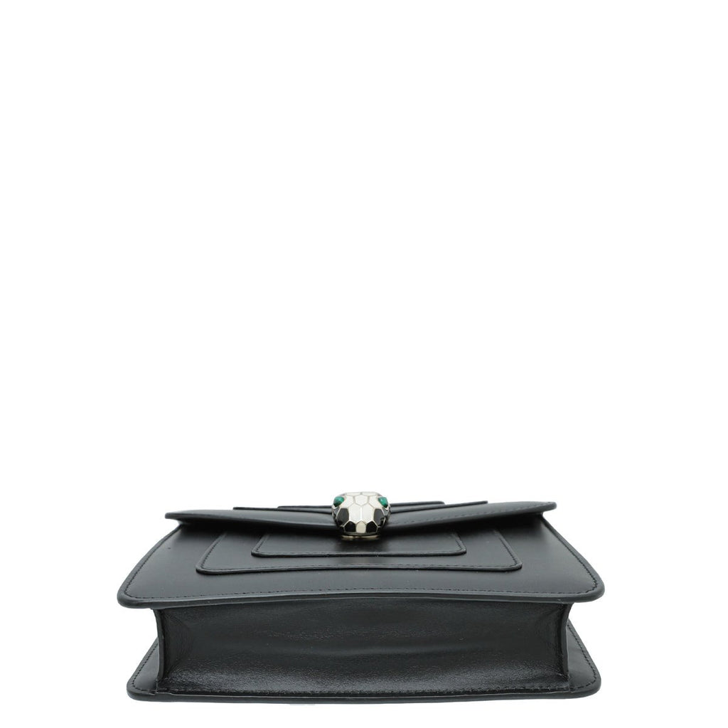 Bvlgari Black Serpenti Forever Crossbody Small Bag