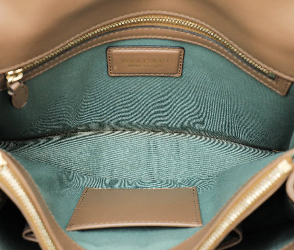 Bvlgari Brown Serpenti Forever Bag