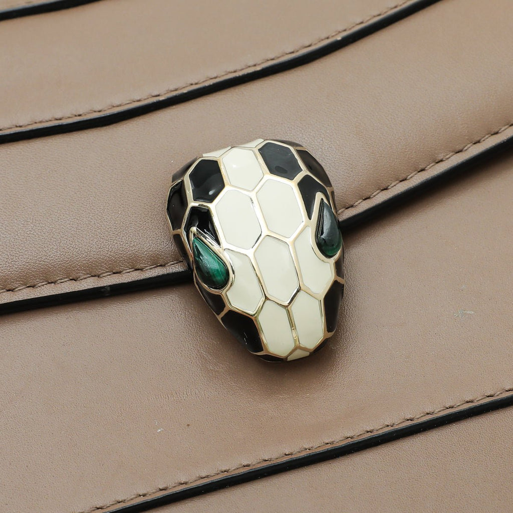 Bvlgari Brown Serpenti Forever Bag