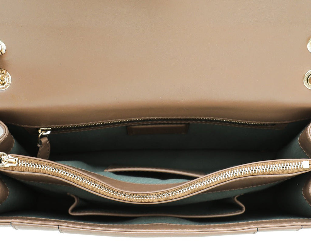 Bvlgari Brown Serpenti Forever Bag