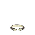 Bvlgari Dark Violet Galuchat Skin Serpenti Forever Bangle Bracelet