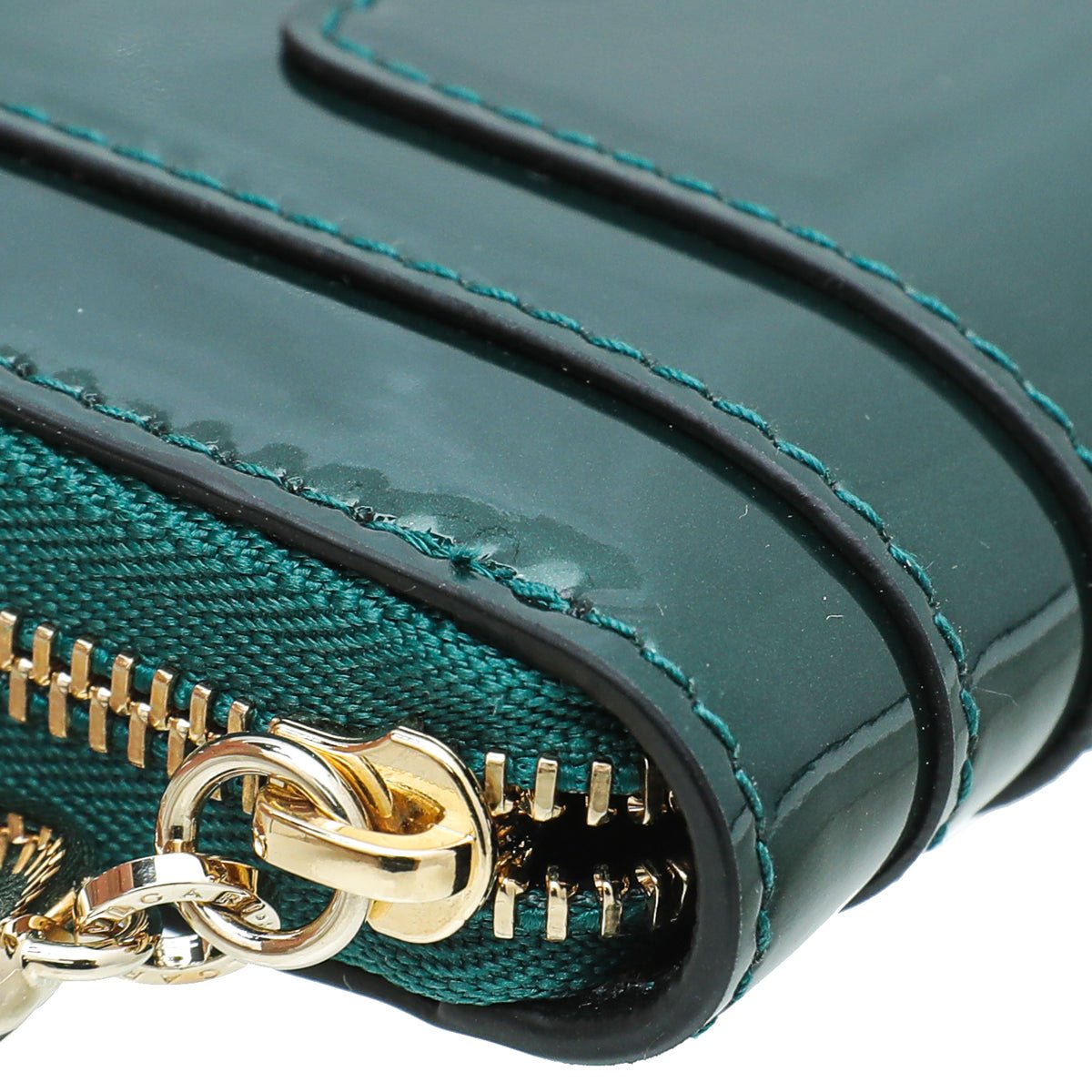 Bvlgari Emerald Green Serpenti Forever Wallet