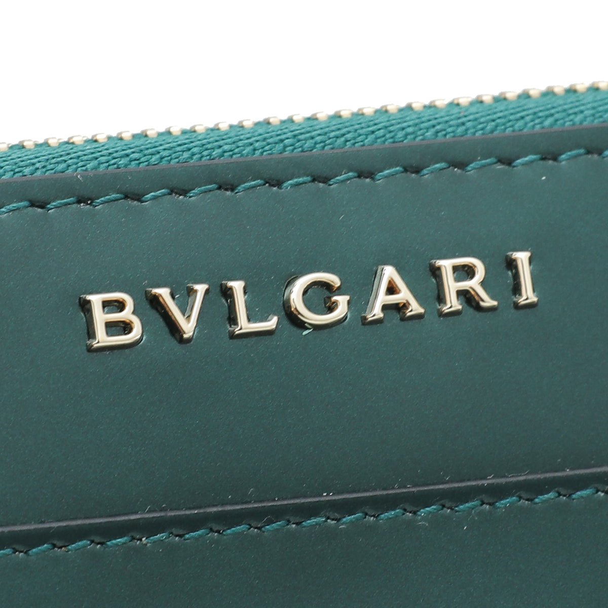 Bvlgari Emerald Green Serpenti Forever Wallet