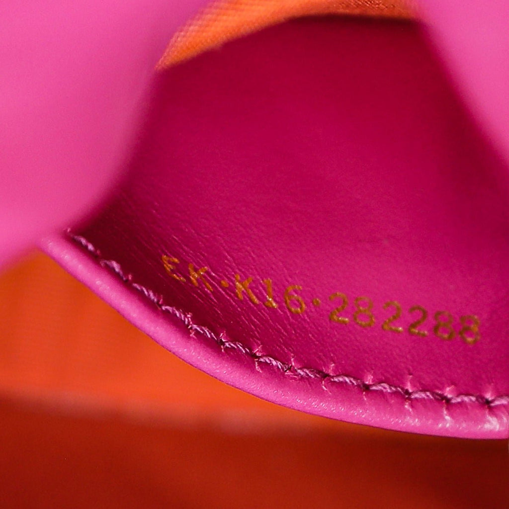 Bvlgari Fuchsia Serpenti Forever Galuchat Crossbody Small Bag