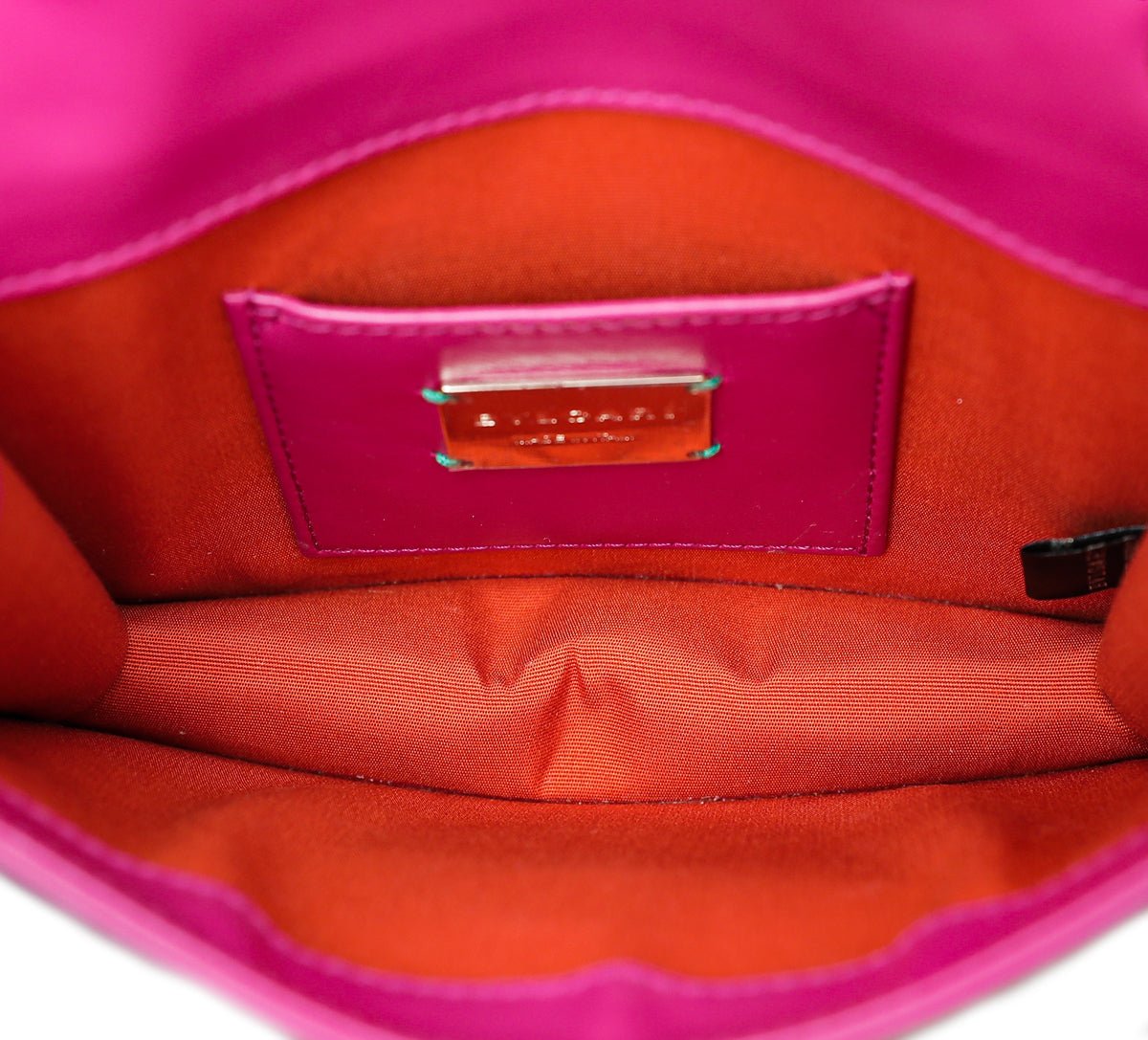 Bvlgari Fuchsia Serpenti Forever Galuchat Crossbody Small Bag