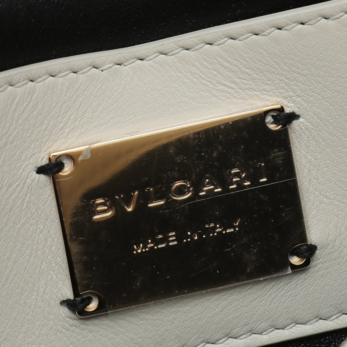 Bvlgari Ivory Serpenti Cabochon Mini Crossbody Bag
