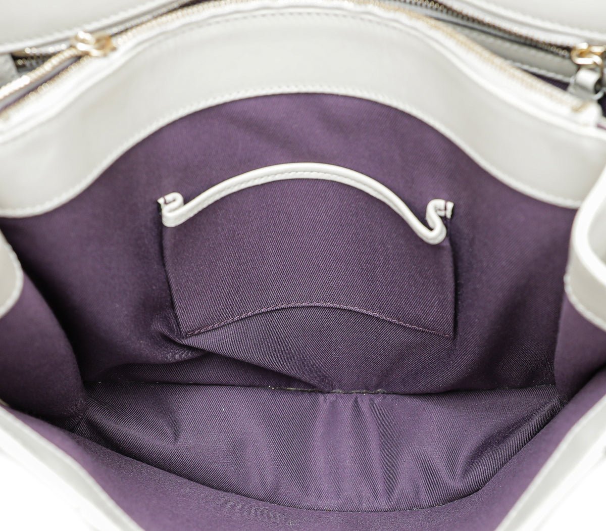 Bvlgari Light Greige Serpenti Forever Large Bag