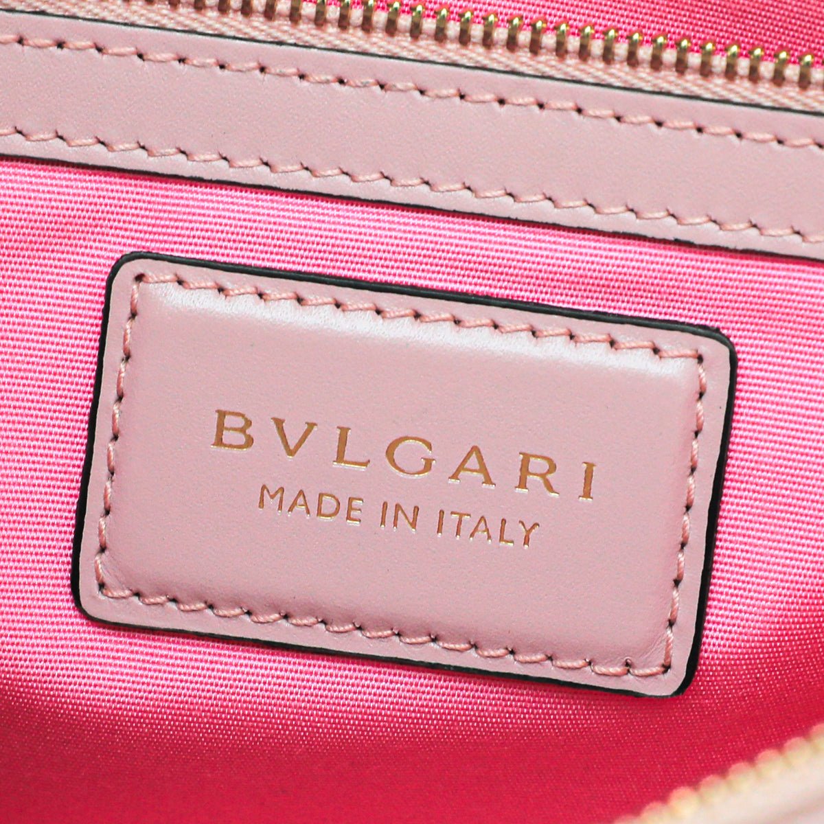 Bvlgari Light Pink Serpenti Forever Shoulder Bag
