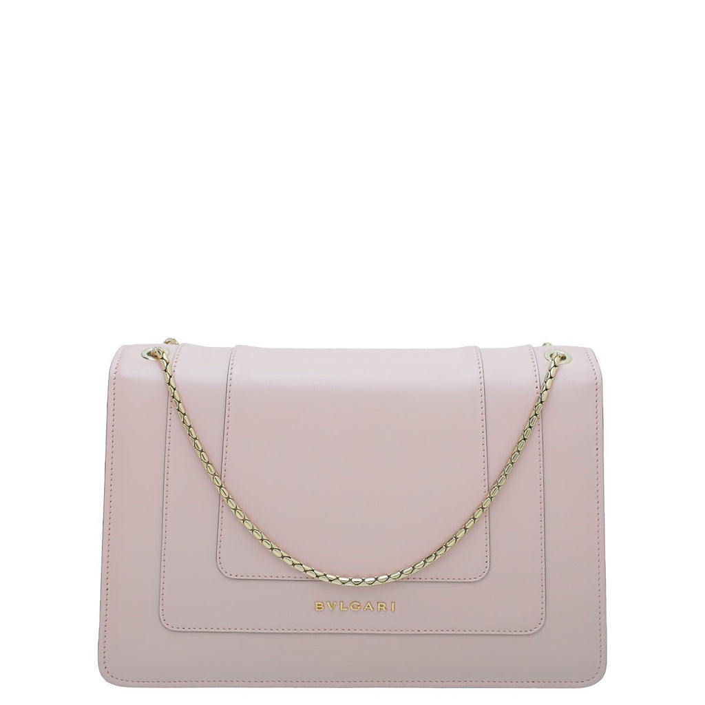 Bvlgari Light Pink Serpenti Forever Shoulder Bag