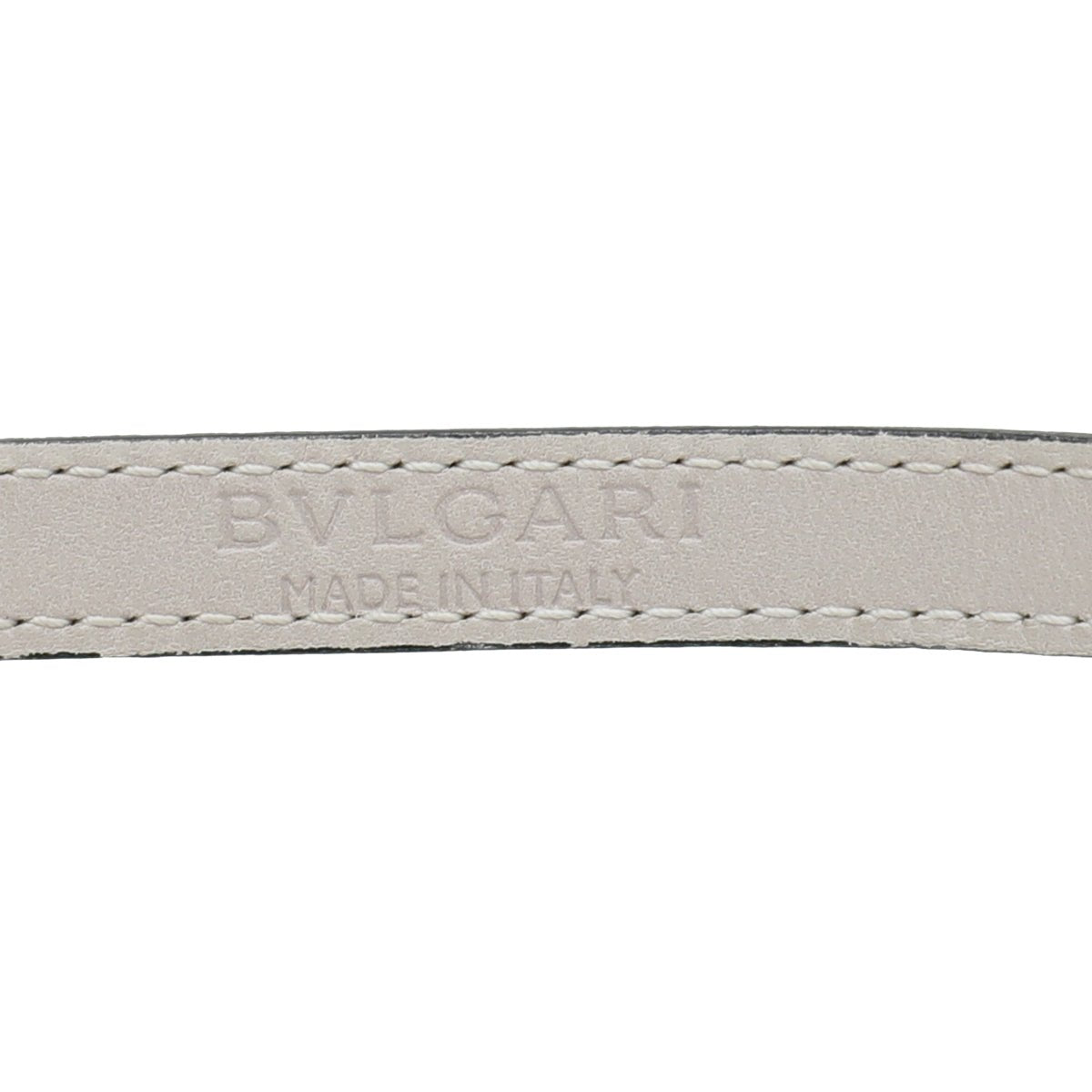 Bvlgari Metallic Grey Serpenti Forever Double Wrap Bracelet