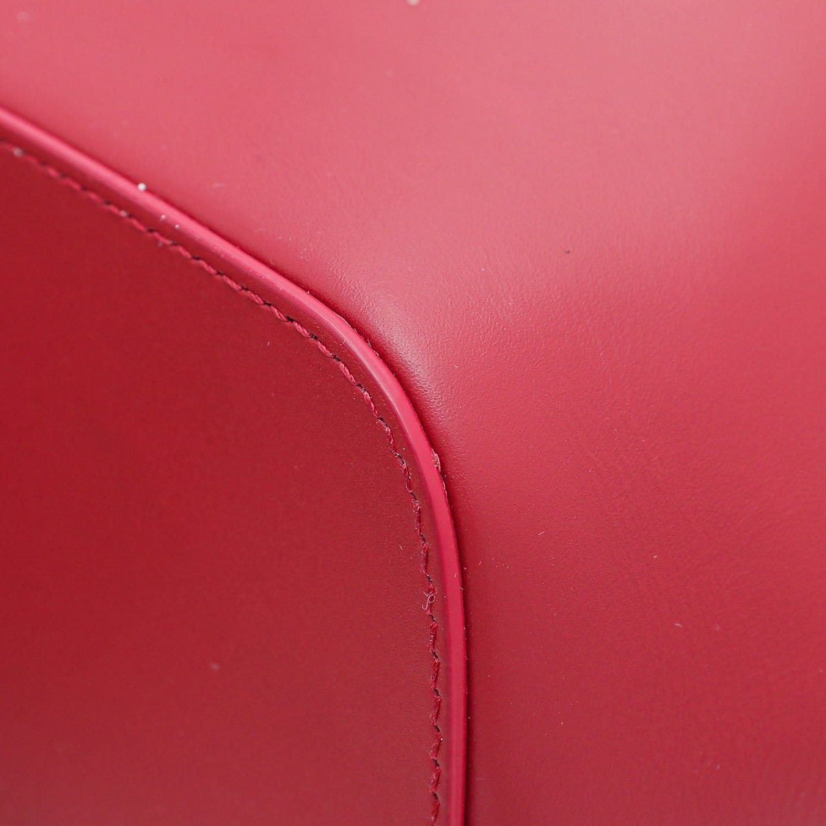 Bvlgari Red Serpenti Forever Bucket Bag