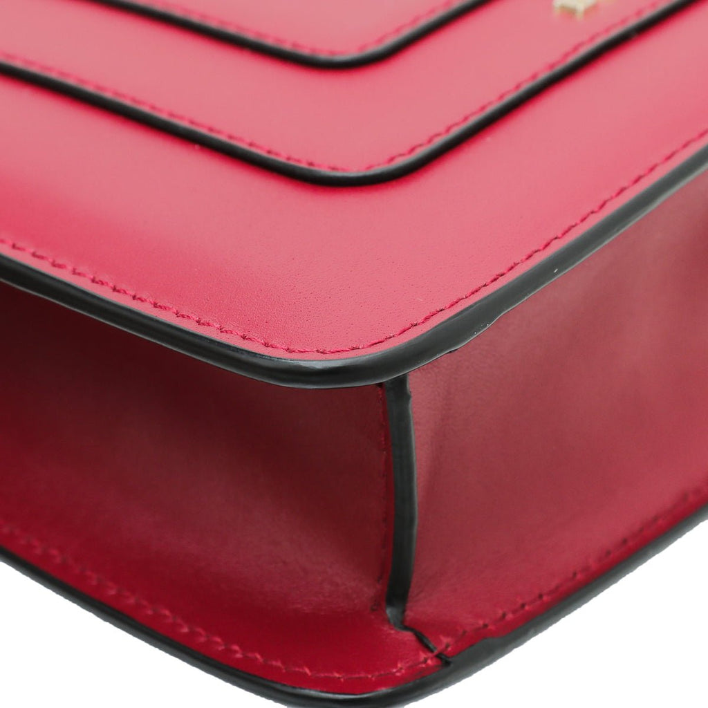 Bvlgari Red Serpenti Forever Crossbody Small Bag