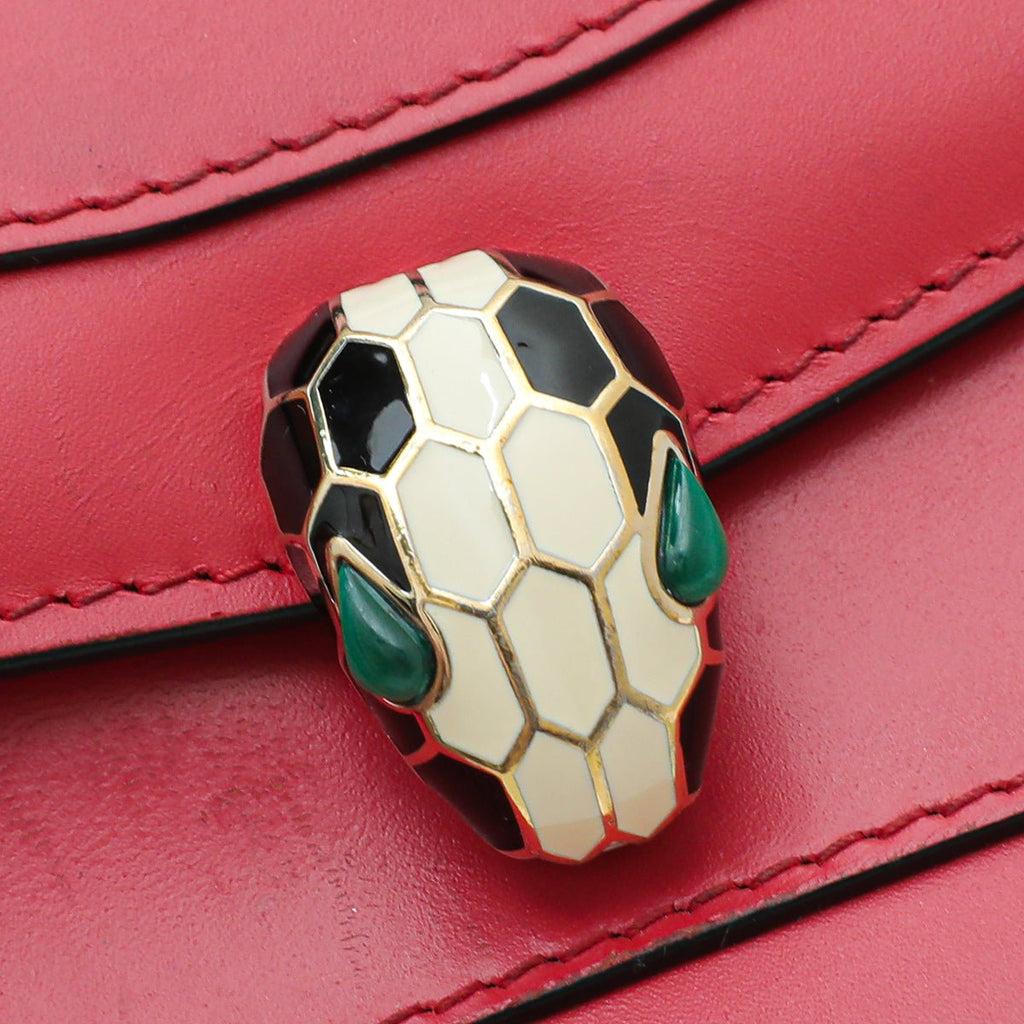Bvlgari Sea Star Coral Serpenti Forever Mini Bag