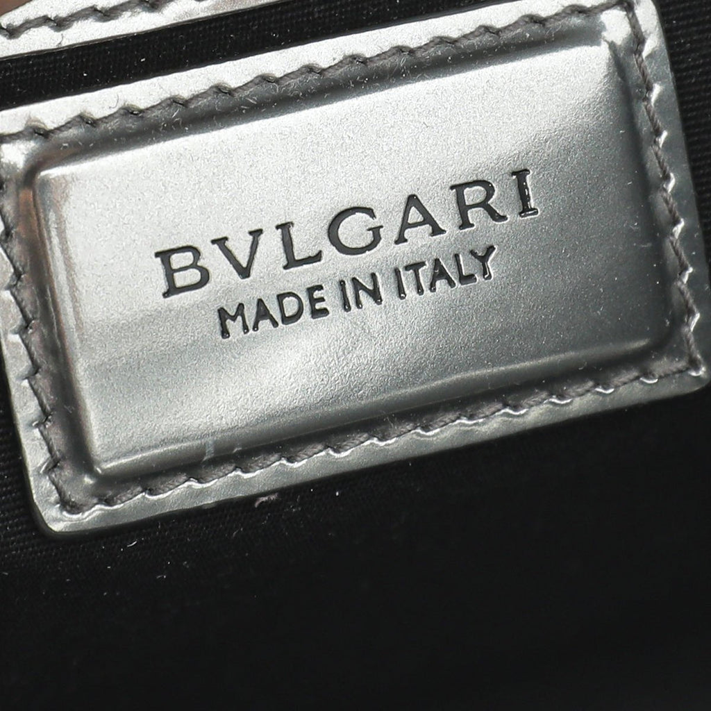 Bvlgari Silver Serpenti Forever Flap Chain Bag